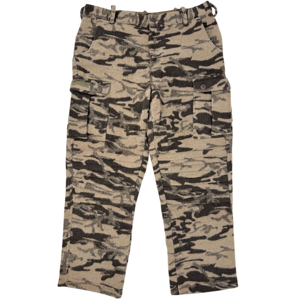 Vintage Columbia Men's Gallatin Range Hunting Pant Beige Camo Size 40x32